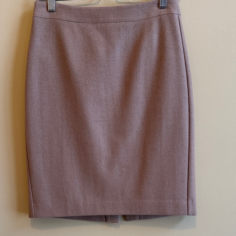 J. Crew Dusty Pink Pencil Skirt